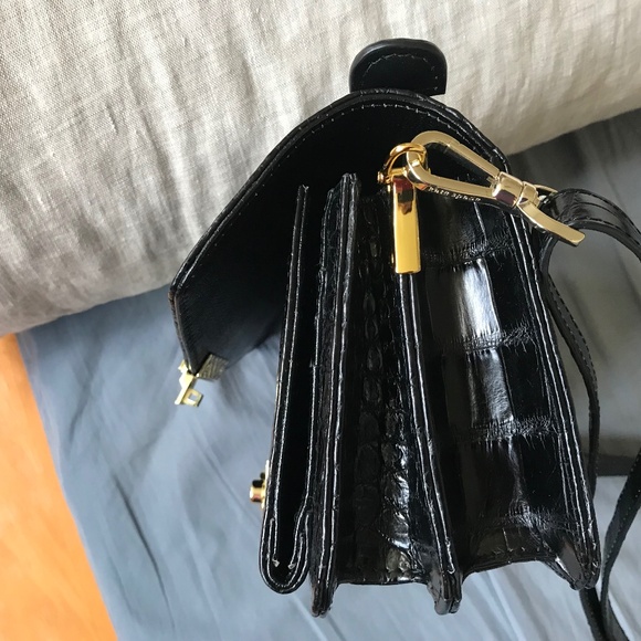 Real crocodile(Alligator) leather bag - Picture 4 of 9